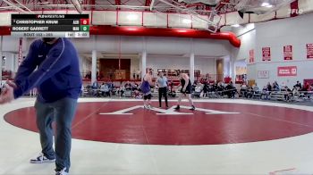 285 lbs Cons. Round 1 - Christopher Krum, Albion vs Robert Garrett, Manchester