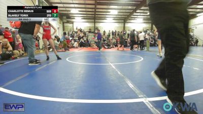 102-108 lbs Rr Rnd 2 - Talli Washington, Woodland Wrestling Club vs Kaydeance Thompson, Sperry Wrestling Club