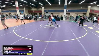 215 lbs Semifinal - Elijah Luna, Panhandle RTC vs Wade Day, Rockwall Training Center