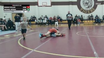 144 lbs Round 2 (4 Team) - Sigmar Solaas, Austin Lake Travis vs Michael Ortega, San Antonio Johnson