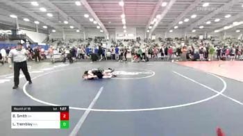 113 lbs Round Of 16 - Billy Smith, OH vs Lucien Tremblay, MA