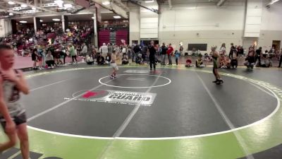92 lbs Cons. Quarters - Aden Czepa, New Prague Wrestling vs Lucas Wilberg, Anoka Youth Wrestling