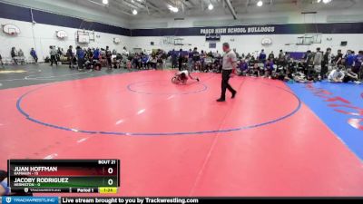 132 lbs Round Two - Jacoby Rodriguez, Hermiston vs Juan Hoffman, Kamiakin