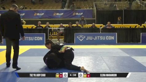Tsz Yu Judy Chui vs Elena Marangon 2026 Pan Jiu Jitsu IBJJF Championship