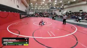 120 Boys Cons. Round 2 - Johnny Escalera, Northglenn Youth Wrestling Clu vs James Vaskin, Thorton