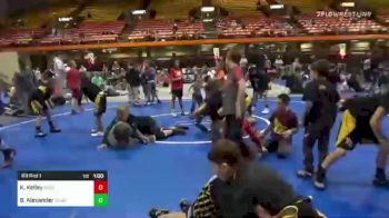 61 lbs Rr Rnd 1 - Kian Kelley, Broken Bow Wrestling Club vs Brekken Alexander, Camel Kids