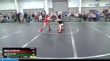 84 lbs Round 2 (6 Team) - Bryson Cash, Cobra Kai vs Bryce Schnelzer, Scanlan