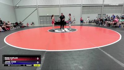 125 lbs Round 5 (6 Team) - Rose Kaplan, Indiana vs Jamie Cook, Michigan