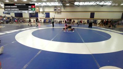 120 lbs Consi Of 4 - Logan Harris, Ringers vs Jacob Campbell, Iron Horse