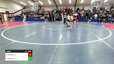 190 lbs Consolation - Kayla Parnell, Jenks vs Alex Garcia, Owasso Girls HS