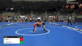 92 lbs Consolation - Justis Jesuroga, Sebolt Wrestling Academy vs Airic Conn, Hammer Time