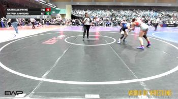 127 lbs Round Of 32 - Gabrielle Payne, Tulare Titans Wrestling Club vs Dayana Andrews, Mat Demon Wrestling Club