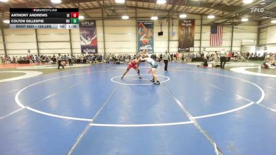 126 lbs Round Of 64 - Anthony Andrews, DE vs Colton Gillespie, WV