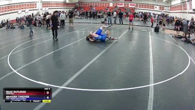 138 lbs Quarterfinal - Isaac Rutledge, Nebraska vs Brayden Canoyer, MWC Wrestling Academy