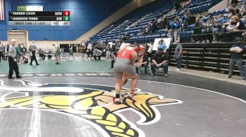 1 - 215 lbs Cons. Round 3 - Tanner Cook, Rappahannock vs Jameson Tibbs, Rural Retreat