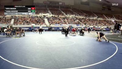 145-D2 Champ. Round 1 - Annabelle Paz, Kingman High School vs Ava Harding, Show Low High School