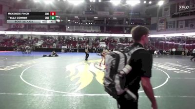 125 lbs Cons. Round 4 - McKenzie Finch, Centennial vs Ella Corner, Caldwell