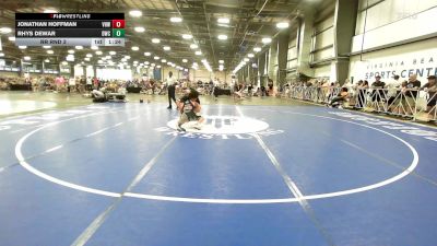 182 lbs Rr Rnd 3 - Jonathan Hoffman, Vougars Wrestling vs Rhys Dewar, Doughboy Black