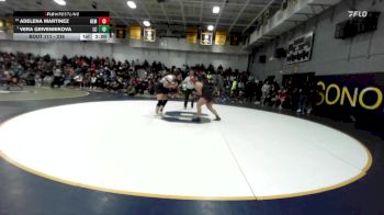 235 lbs Champ. Round 1 - Vera Grivennikova, La Canada vs Adelena Martinez, Hemet