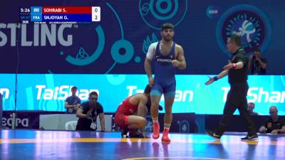 67 kg Finals 1-2 - Seyed Danial Seyed Shamsollah Sohrabi, Iran vs Gagik Mishai Snjoyan, France