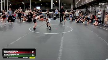 52 lbs Round 6 (8 Team) - Damian Espinosa, Grit Mat Club vs Logan Morrow, Cordoba Trained