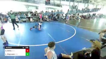 81 lbs Rr Rnd 2 - Gabriel Bailey, Shafter Youth Wrestling vs Luke Magnusen, 5 Points