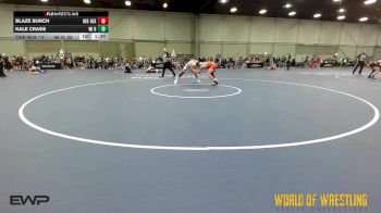 120 lbs Rr Rnd 2 - Blaze Burch, OK Elite 14U Black vs Kale Crass, WI Dual Team 14U