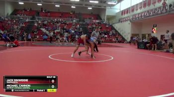 120 lbs Round 2 - Jack Dinwiddie, Wadsworth vs Michael Cannon, Detroit Catholic Central