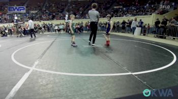 66 lbs Semifinal - Jaxon Huffman, Team Tulsa Wrestling Club vs Isaac Glover, Brushy Wrestling Club
