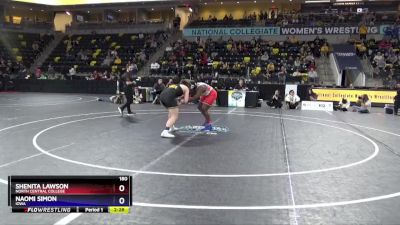 180 lbs 3rd Place Match - Shenita Lawson, North Central College vs Naomi Simon, Iowa