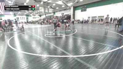 132 lbs Cons. Round 2 - Eric Vielhauer, Bobcat Wrestling Club vs Justin Koerber, Purler Wrestling Academy