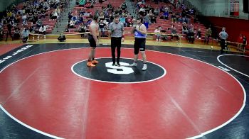 250 lbs Round 5 - Gamin Owens, Greater Latrobe vs Camden Ringler, River Valley MS