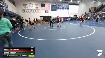 120 lbs Cons. Round 3 - Wyatt Dickinson, Worland vs Bryce Nielsen, Buffalo