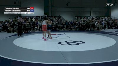 67 kg 3rd Place Match - Duncan Nelson, USAF WCAP vs Dylan Gregerson, NYAC/UtahRTC