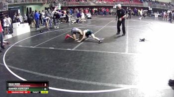 90 lbs Champ. Round 1 - Isiah Reed, Nebraska Wrestling Academy vs Kannen Kopetzky, Gretna Youth Wrestling