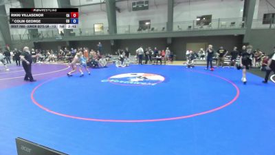 Junior Boys GR - 113 lbs 3rd Place Match - Rikki Villasenor, CA vs Colin George, CO