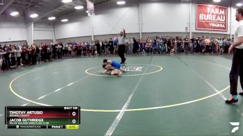 45 lbs Quarterfinal - Timothy Artusio, Orange County vs Jacob Guthridge, Willie Walters Wrestling Club