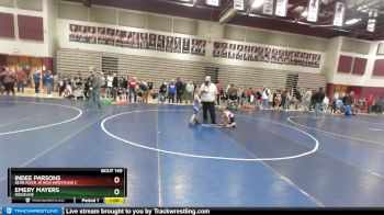 50-54 lbs Cons. Semi - Indee Parsons, Bear River Jr High Wrestling C vs Emery Mayers, Ridgeline