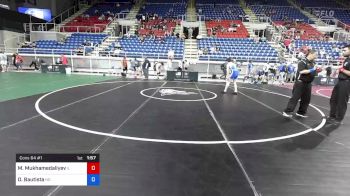 126 lbs Cons 64 #1 - Maksim Mukhamedaliyev, Illinois vs Omar Bautista, North Dakota