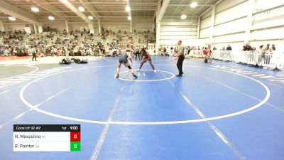 182 lbs Consi Of 32 #2 - Nicholas Mascolino, NC vs Ronald Pointer, GA