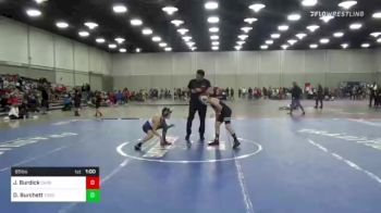 85 lbs Consi Of 8 #1 - Jack Burdick, Carbon Wrestling Club vs David Alexander Burchett, Toss Em Up Wrestling Academy