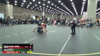 197 lbs 2nd Wrestleback (16 Team) - Jesse Daniel Perez, Ottawa vs Kyle Mcgill, Reinhardt (GA)