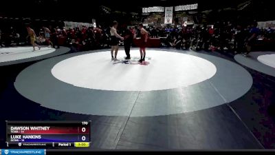 170 lbs Placement Matches (16 Team) - Dawson Whitney, TCWA vs Luke Hankins, OCWA