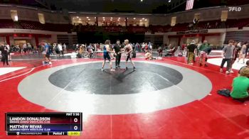 157 lbs 3rd Place Match - Matthew Revas, Norman North Wrestling Club vs Landon Donaldson, Broken Arrow Wrestling Club