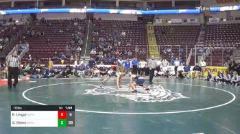 113 lbs Prelims - Brett Ungar, Notre Dame Hs - Green Pond vs Gary Steen, Reynolds Hs