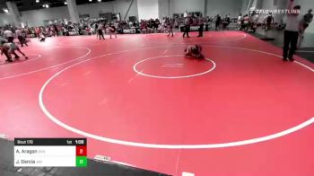 138 lbs Consi Of 16 #1 - Aaron Aragon, Sun Devils Wrestling vs Jayden Garcia, Jag Way WC