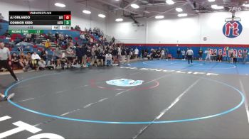 133 lbs Finals (2 Team) - AJ Orlando, Averett vs Connor Kidd, Luther