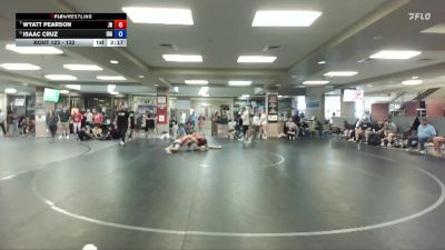 132 lbs Cons. Round 1 - Isaac Cruz, Idaho vs Wyatt Pearson, JET HOUSE