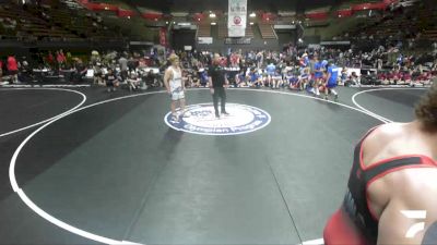 215 lbs Levi Bussey, SAWA - Sacramento Area Wrestling Association vs Isaac Garcia, MDWA - Mount Diablo Wrestling Association