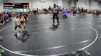 52 lbs Round 2 - Gauge Shaw, Royals vs Brynlee Hoard, Genesis Wrestling Club